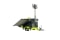 Mobile lighting tower from Carrier Rental Systems providing reliable illumination for construction sites and temporary work areas in low-light conditions.