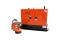 Electric submersible pump and control unit from Carrier Rental Systems designed for efficient drainage and underwater pumping.