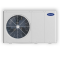 Monobloc air-to-water heat pump with R32 refrigerant