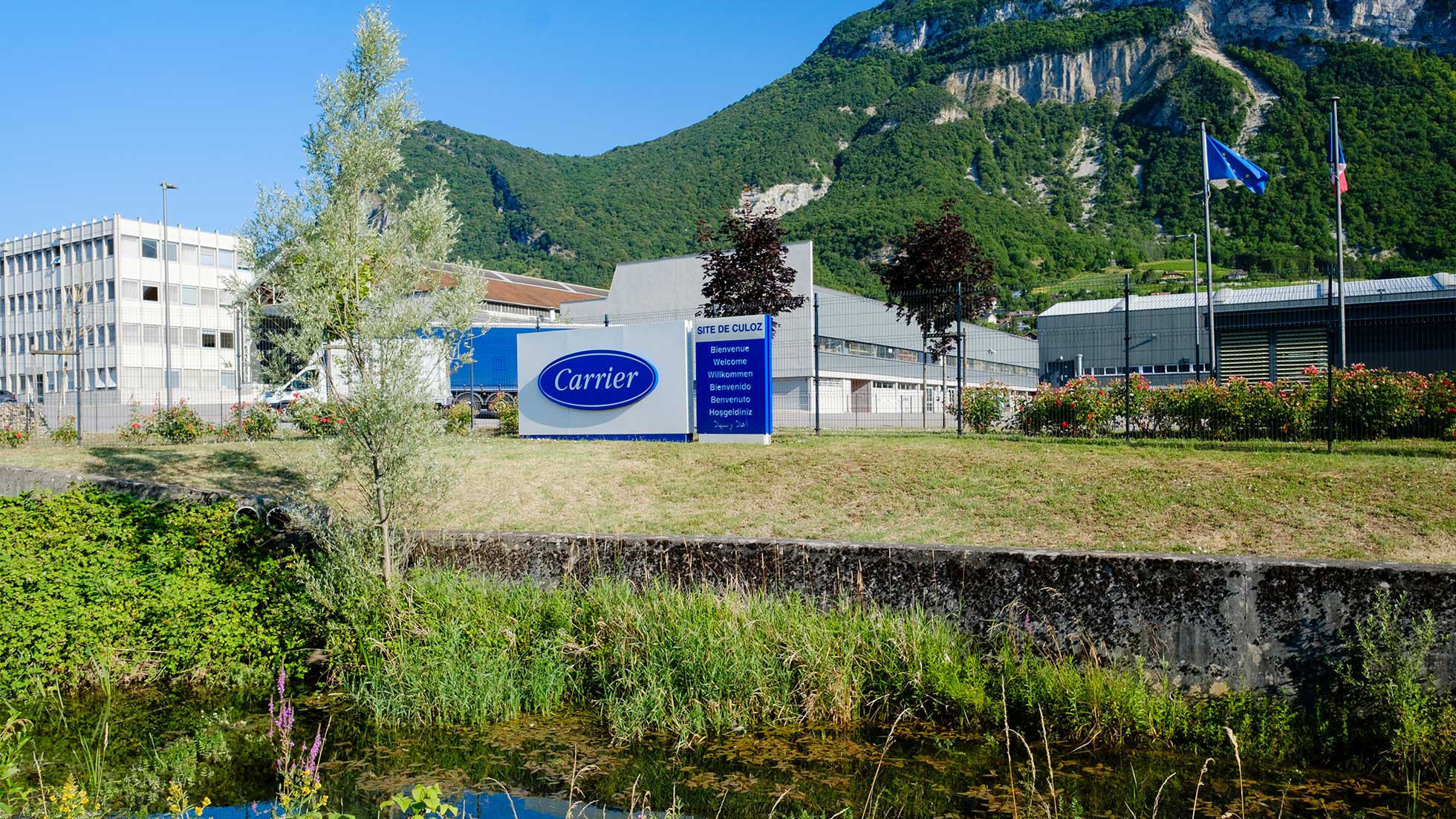 Production sites in Europe | Carrier United Kingdom