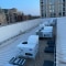 Carrier 50FC Packaged Rooftop Heat Pumps on cinema building rooftop