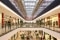view from the gallery of a shopping center